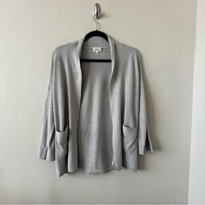 Aritzia-Wilfred Knit Silk & Cashmere Open Short Cardigan